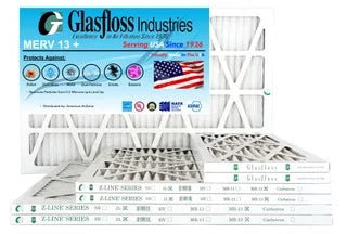 29.5x7/8 USA in MERV (Actual Glasfloss Made -Qty:6 - inch) Air Filter 13 x Size: - Furnace - 12x30x1 11.5