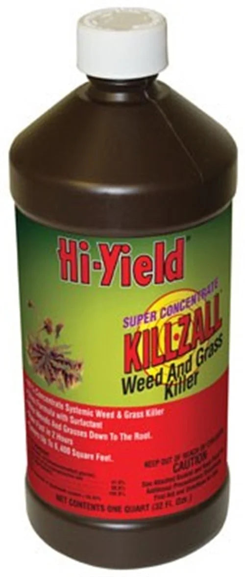Killzall Weed and 33692 Fertilome Grass 32oz. Killer, Concentrate Super
