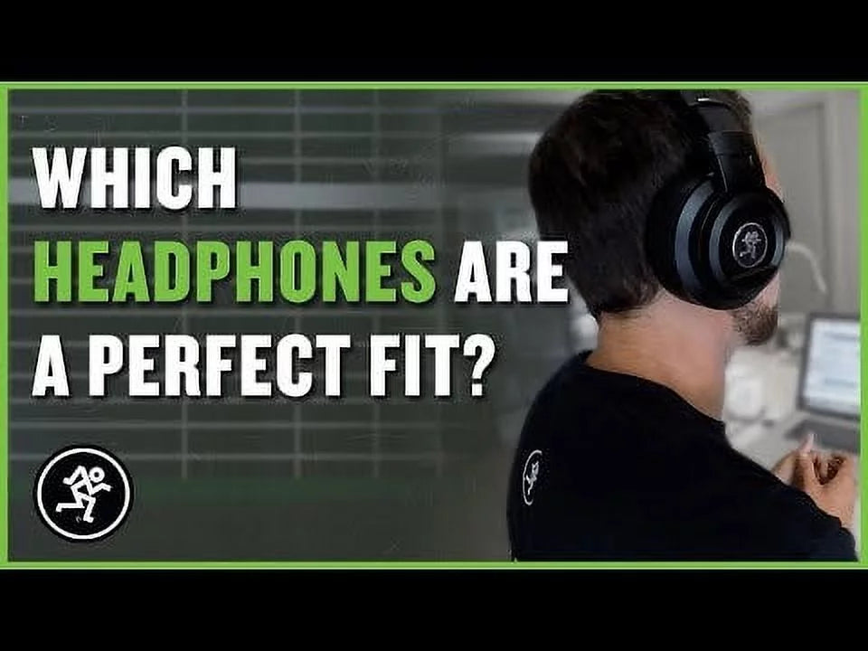 Mackie Studio Closed-Back Headphones High-Performance Professional MC-150