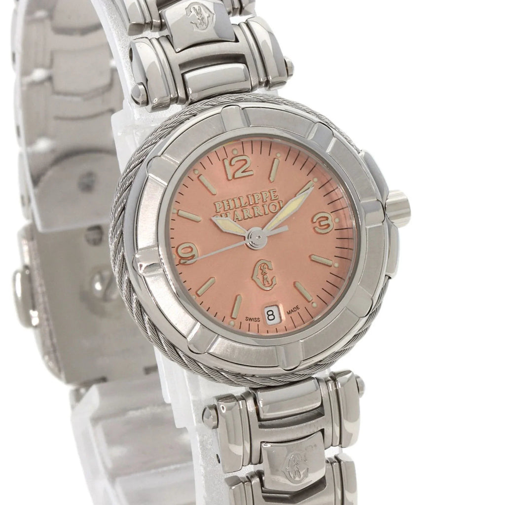 (Good) Steel/SS CHARRIOL Stainless Watch Celtic PHILIPPE Charriol Pre-Owned 53.97.2617 Ladies Philippe