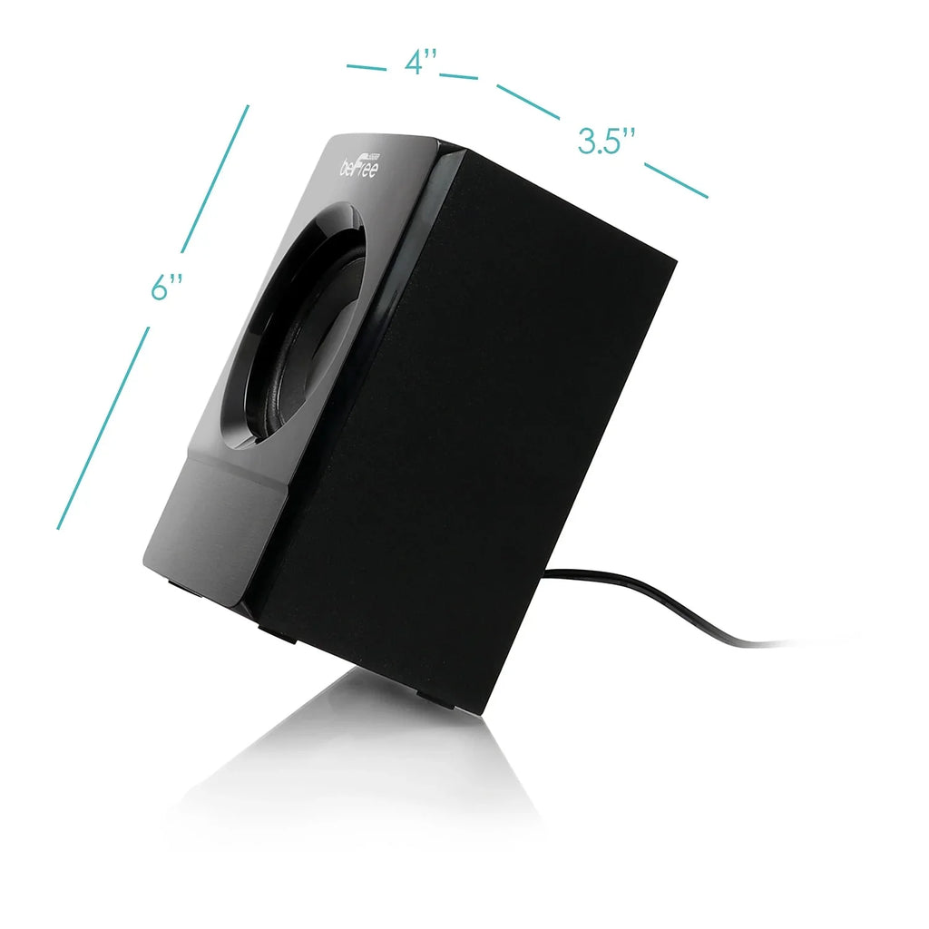 Channel W Sound Black 80 Surround Sound 93695498M 5.1 (93695498M) beFree Speaker