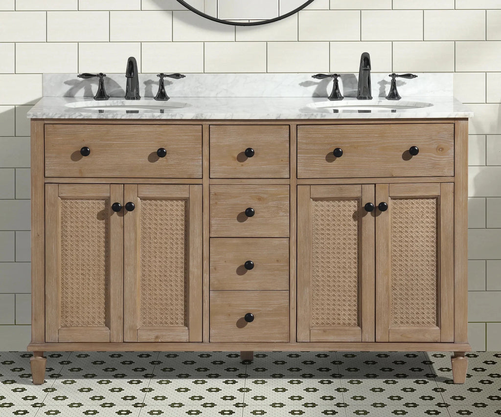 Annie Fir Vanity Weathered Bathroom 55