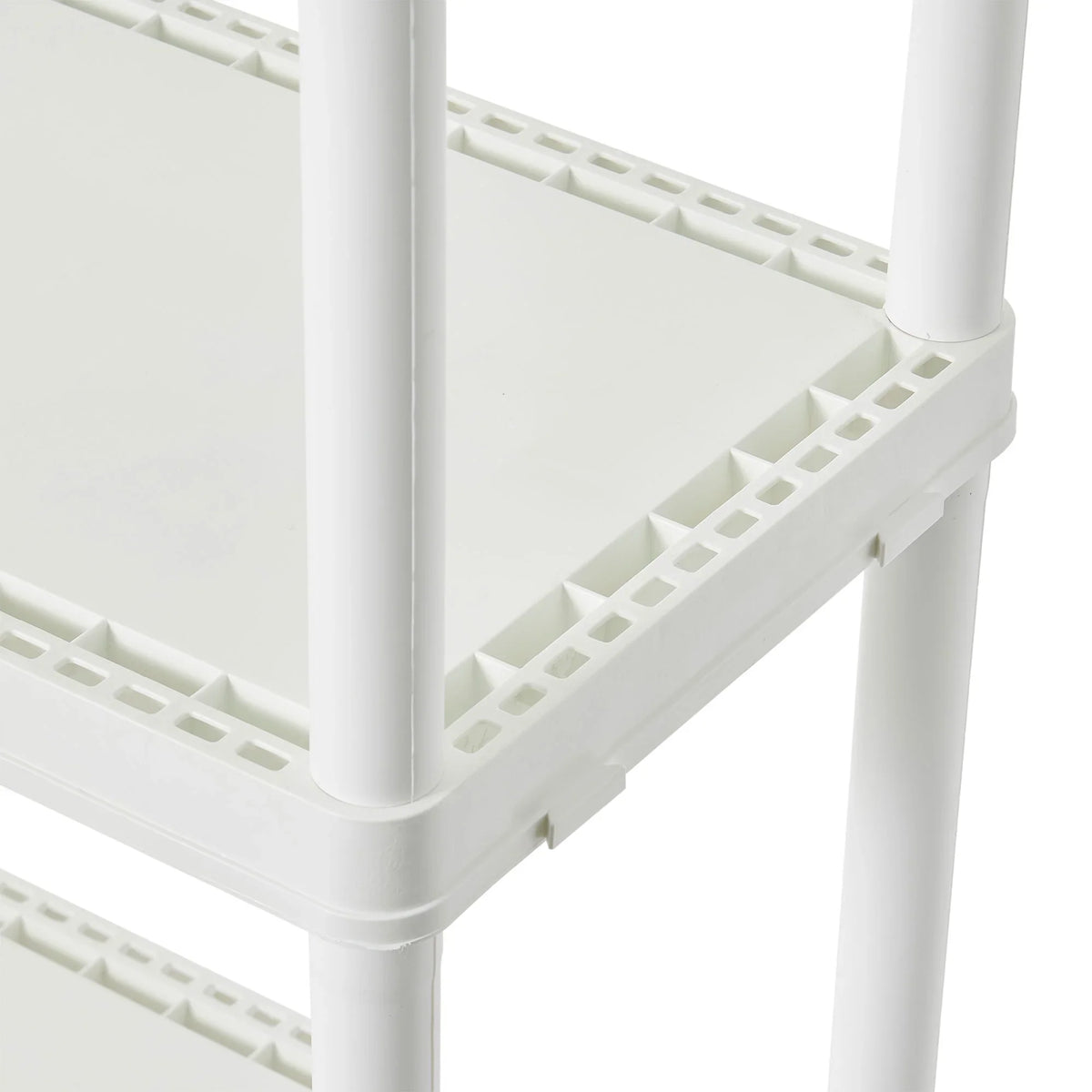 Set Height Unit, Living White Shelf (2 Light Pack) 4 Storage Gracious Duty