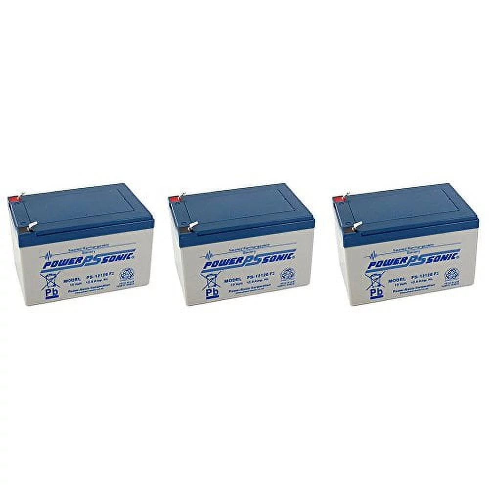Amp-hr 12Ah volt UB12120 BATTERY 12 12v SLA 12 3 - Pack