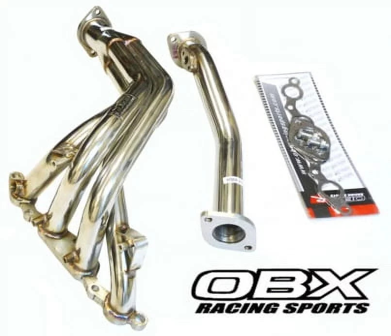 4AG/4AGE 1.6L to Corolla 87 Header 85 OBX-RS Toyota GT-S For By 16V AE86 Fitment RWD Stainless