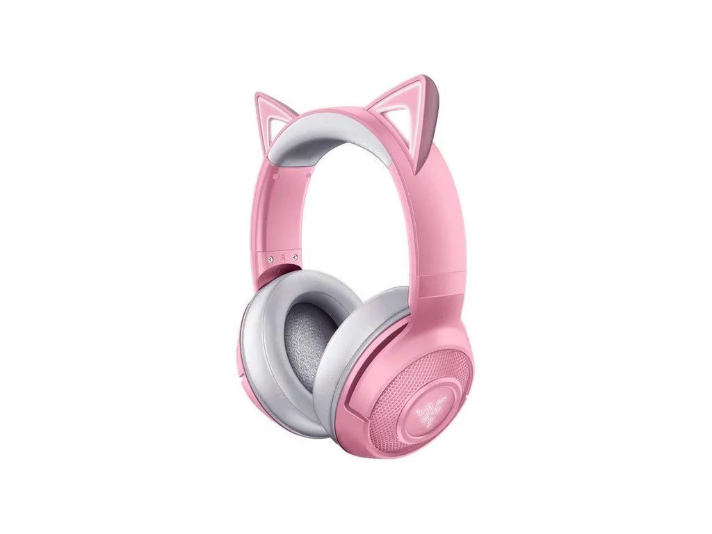 Microphone Edition: 5.0-40ms - Beamforming Custom-Tuned - Latency Low - Bluetooth Drivers Pink Chroma 40mm Razer Quartz Razer by Connection - Kraken Powered Kitty BT