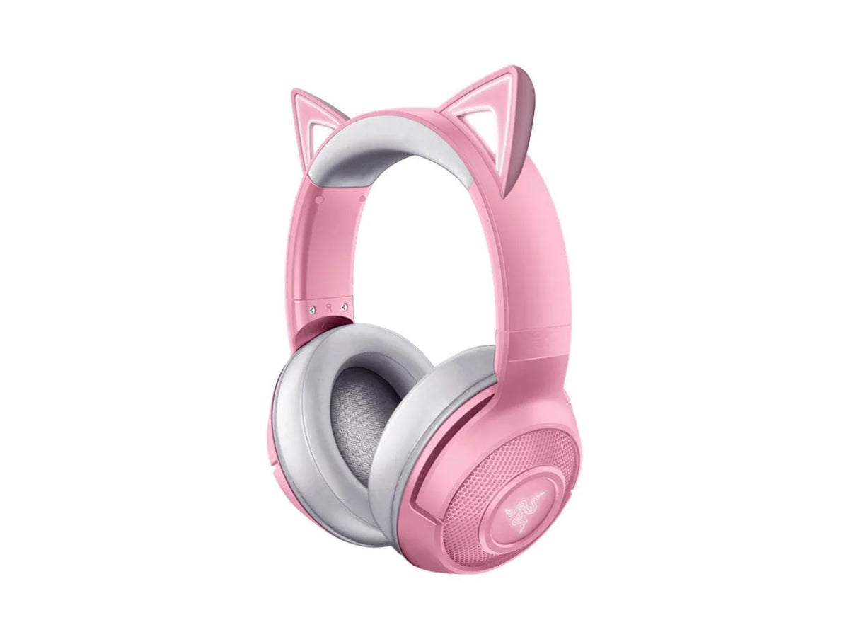 Microphone Edition: 5.0-40ms - Beamforming Custom-Tuned - Latency Low - Bluetooth Drivers Pink Chroma 40mm Razer Quartz Razer by Connection - Kraken Powered Kitty BT