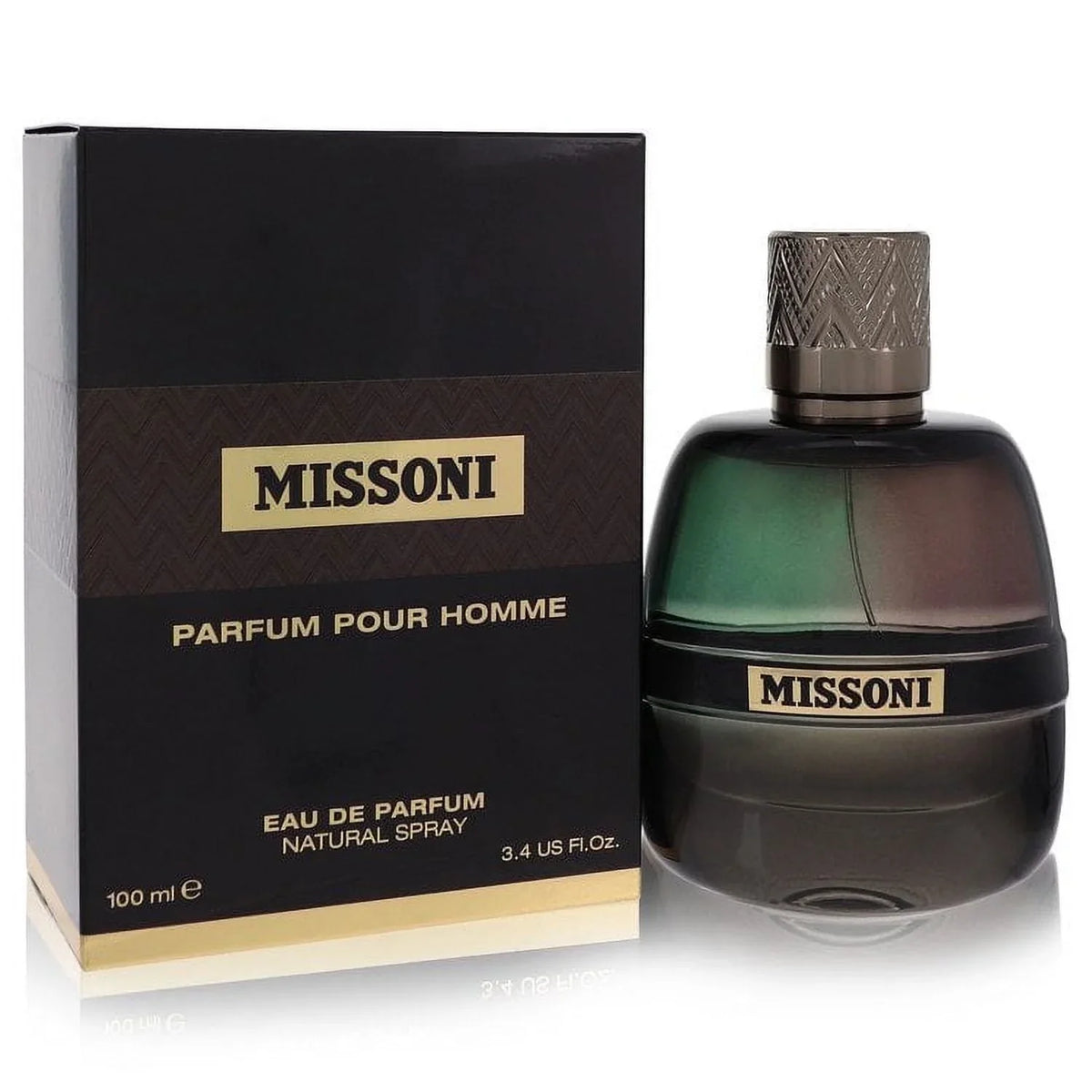 Missoni Parfum Men Eau for Spray by 3 oz 3.4 Pack De Missoni of