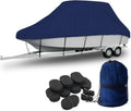 Boat Long Top 6" Seal with Fishing 120" Cover T-Top/Hard Skin 29' Boat and 1200 Semi-Custom Wide