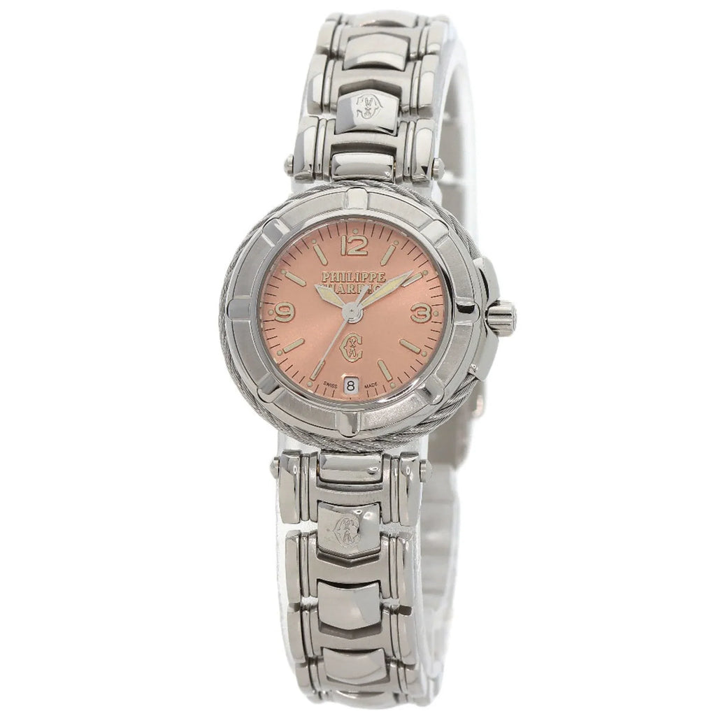 (Good) Steel/SS CHARRIOL Stainless Watch Celtic PHILIPPE Charriol Pre-Owned 53.97.2617 Ladies Philippe