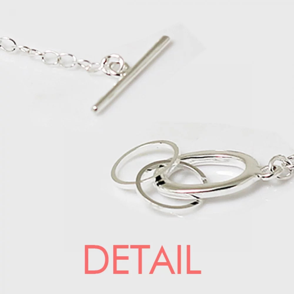 Red Pattern Chain Latvia National Jewelry Flag Bangle Charm Bracelet