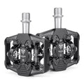 Pedals Efficient with Optimal Sided Pedals MTB Transfer for Clip Cleats Double