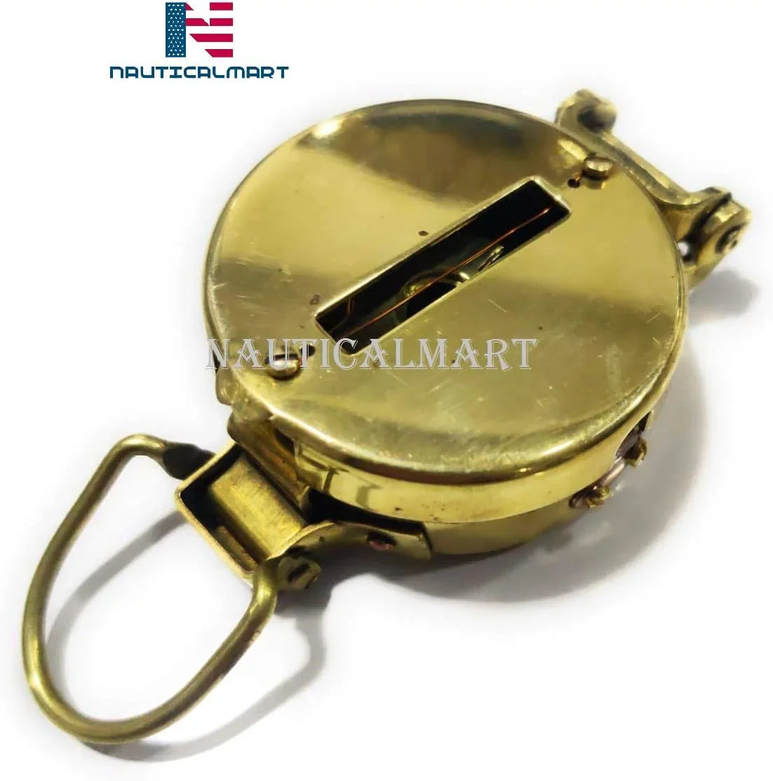 Equipment, Style Old Pocket Camping Military Navigational Camping Travelling Classic Compass Fashioned Brass Outdoor
