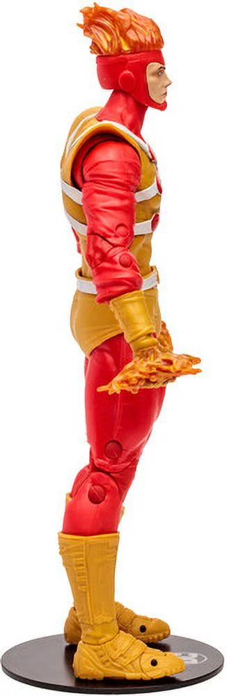 On Firestorm McFarlane (Cris Figure Collector Action Earths) Infinite DC Edition