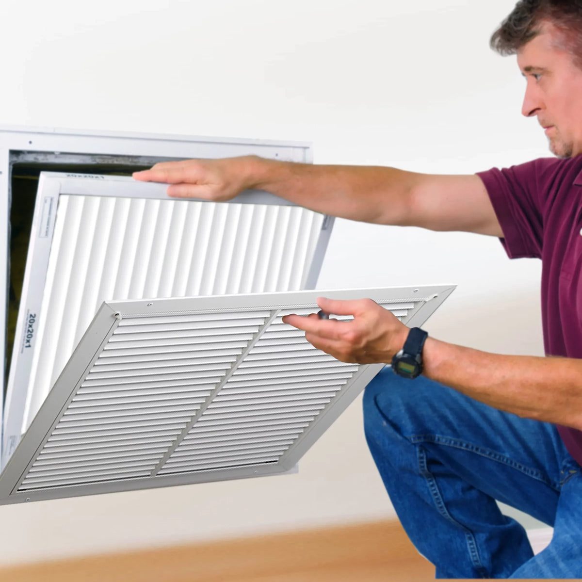 12 Pleated Filter- Furnace Pack Air 12 MERV HVAC Honeywell 14x24x1