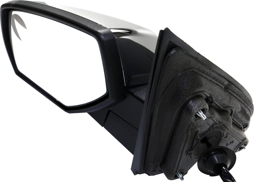 Compatible Chrome With Left HD Chevrolet Kool-Vue Silverado Side Sierra Driver Heated 2500 Mirror 2015-2018 3500 GMC