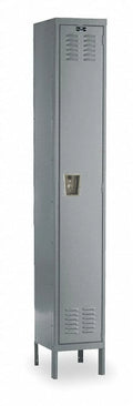 Hallowell Wide, 1 Tier,Gray Locker,Lvrd,1 U1588-1A-HG Wardrobe