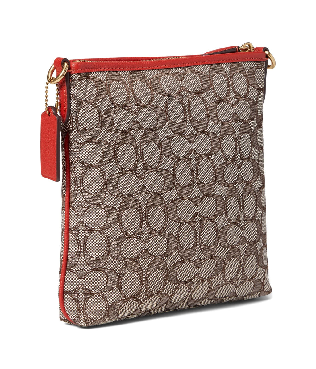 Coach Bag Coach Jacquard Print Ladies Kitt Crossbody