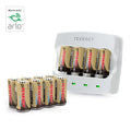 Tenergy Batteries 3.7V 650mAh Camera for Battery Rechargeable Batteries 12-Pack Li-ion and (VMC3030) Arlo Charger,