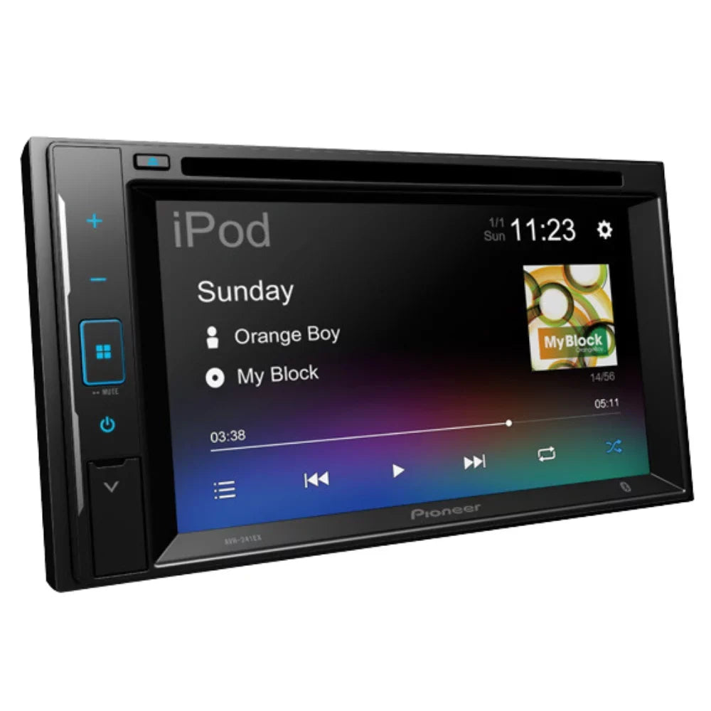 for Bundle Touchscreen Bluetooth/Backup DVD/CD Double Receiver 2000-2005 AVH-241EX 6.2" with Cavalier DIN Kit/in-Dash Camera/Installation Media Car W/ Stereo Pioneer KIT4846 Chevrolet AM/FM Digital
