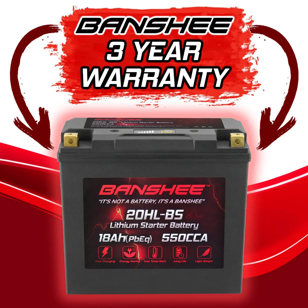 Compatible Battery 230 Sea-Doo 2018 2018 YTX20L-BS Banshee LiFePO4 to with RXT Motorsports