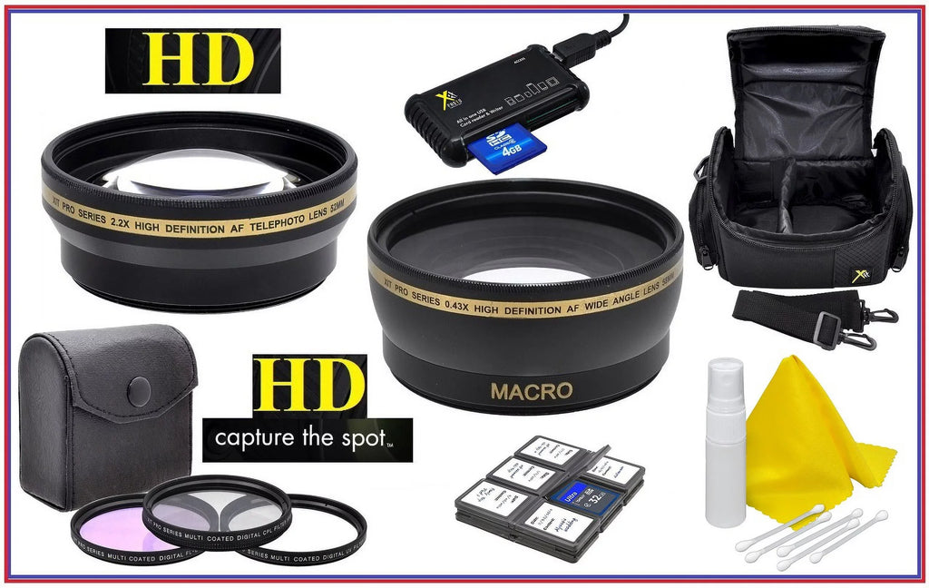 Hi Package Super Compatible) Canon EOS (49mm Definition Accessory Saving M200 for