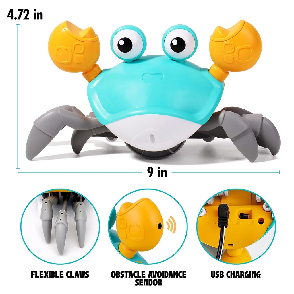 Crawl 6-12 Crab Toddlers For Development - Sophron Months Time, Little Favorite Psychical Years Gift Learning Cute And Kids Kids Sensory And Entertaining Crawling 0-6 And Tummy