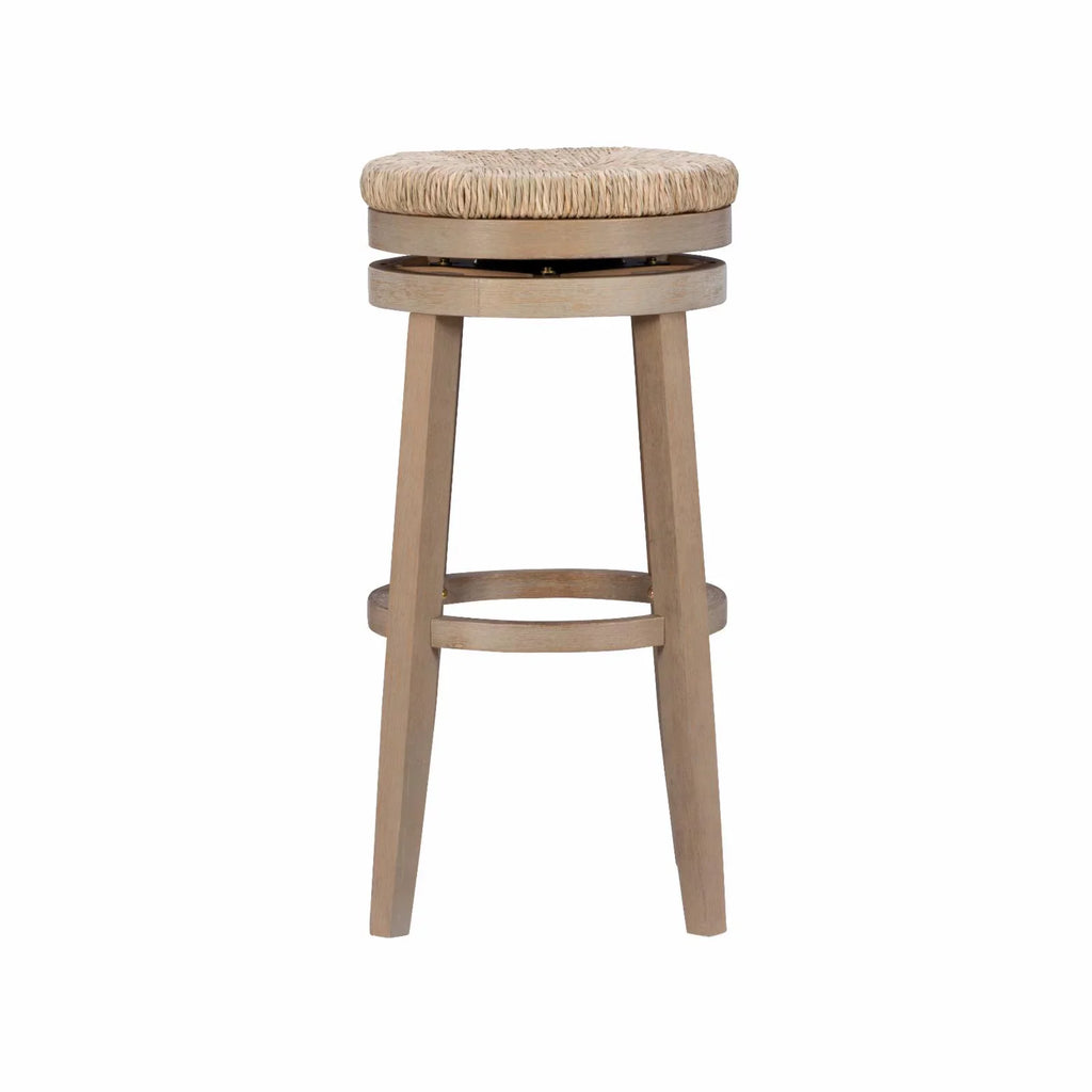 Stool Bar Natural with in. 31 Swivel Powell Morgan - Natural Rush