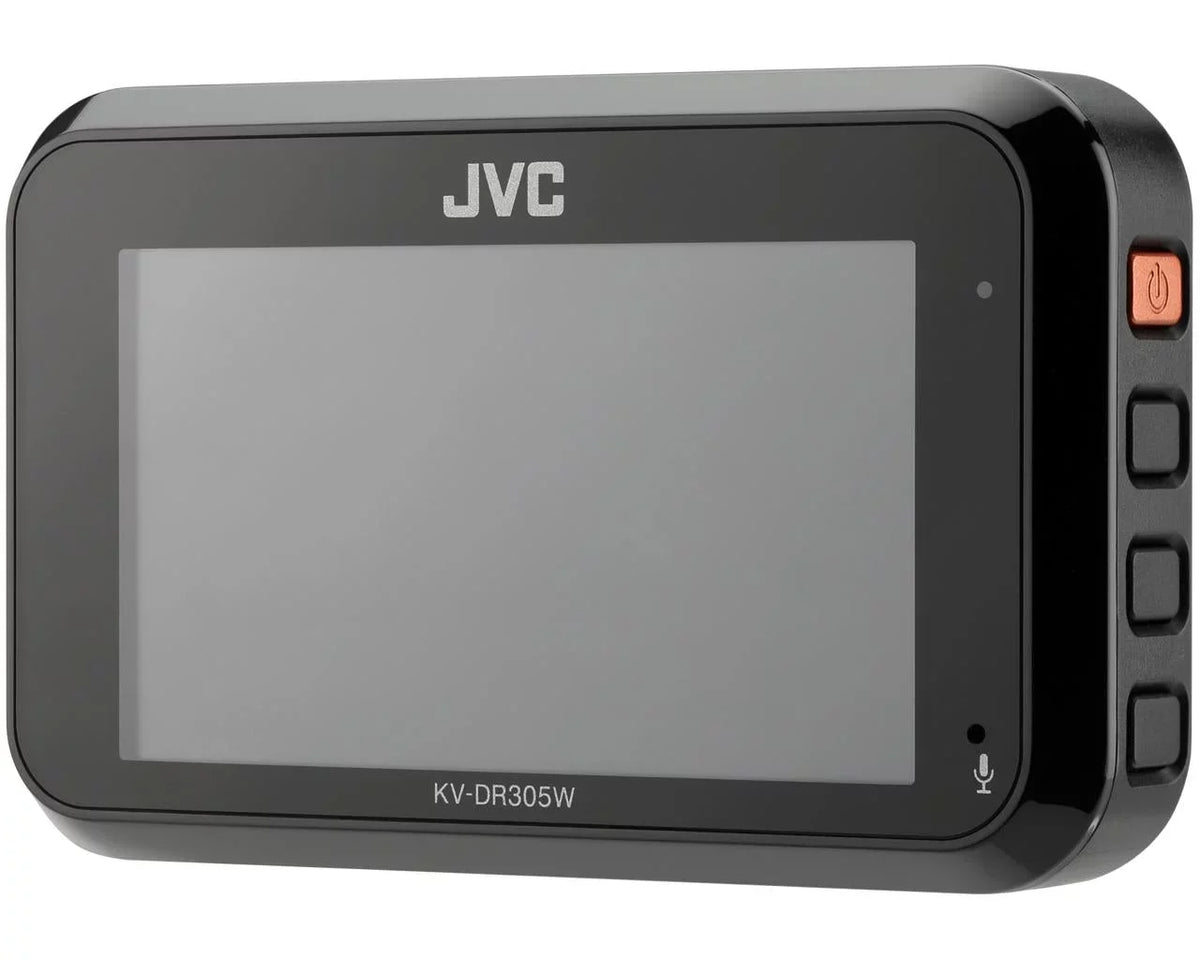 3-Axis Recorder 1920x1080p HD 10 Includes Jvc LCD for Cam Sensor, Dashboard G-Force microSD Wi-Fi, Night Built-in Card Car, Enhancement Camera, 2.7" Dash 16GB Class Screen Full KV-DR305W GPS WDR,