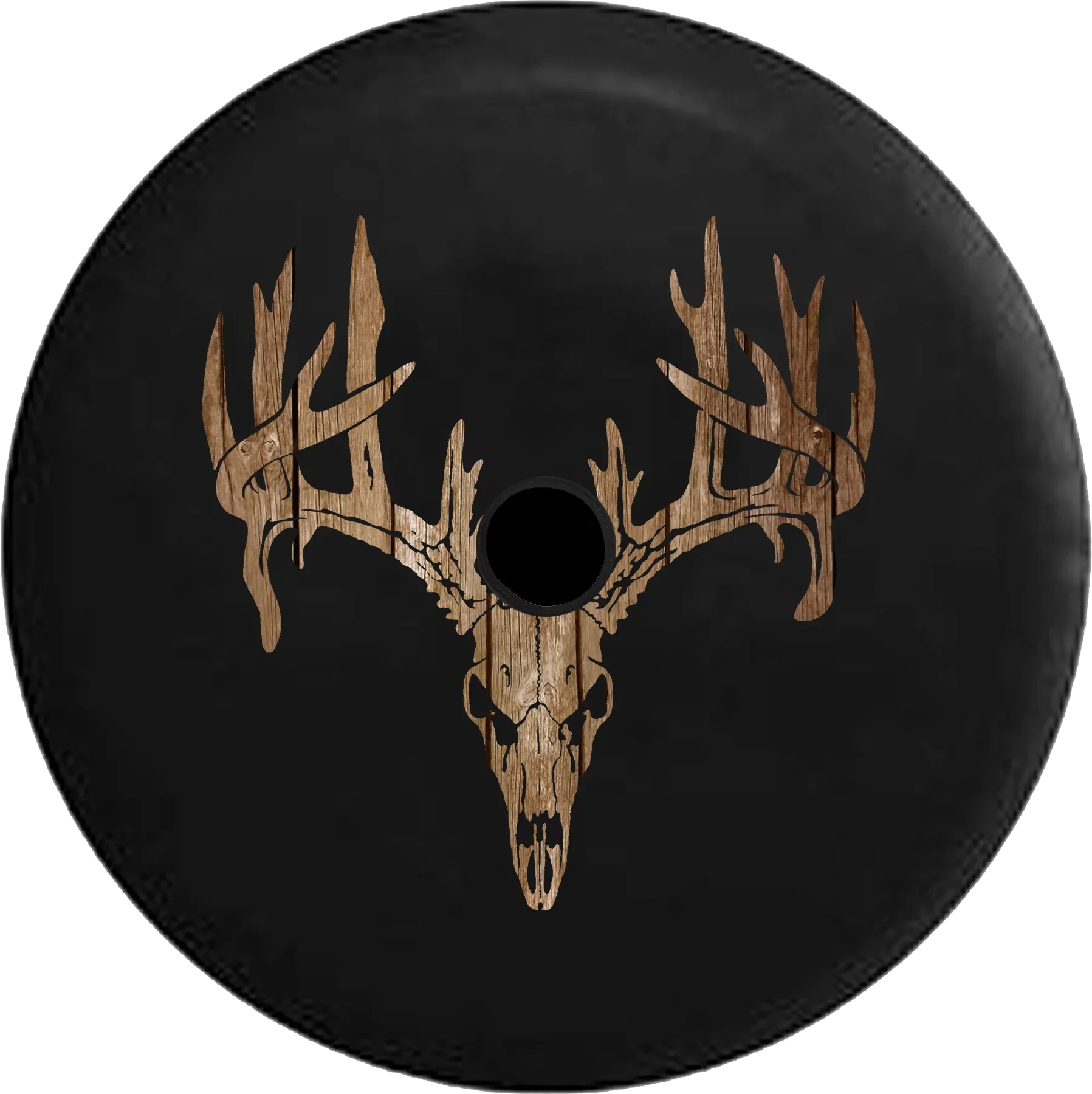 2019 Spare 33 Backup Hunting Antlers JL RV Skulls Skull Inch Camera Deer Ghost 2018 Cover for Jeep Tire Wrangler Dark