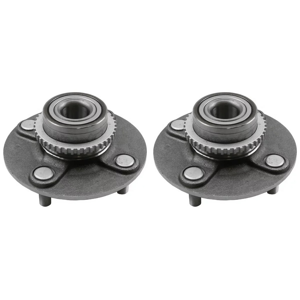 Wheel 2.0L FWD and Bearing for HB612305PR 2.5L Rear 2000 2 1.8L Hub 2004 2001 AutoShack Driver Sentra 2005 of Passenger 2006 Nissan Set 2002 4-Lug Replacement 2003 Side