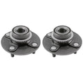 Wheel 2.0L FWD and Bearing for HB612305PR 2.5L Rear 2000 2 1.8L Hub 2004 2001 AutoShack Driver Sentra 2005 of Passenger 2006 Nissan Set 2002 4-Lug Replacement 2003 Side