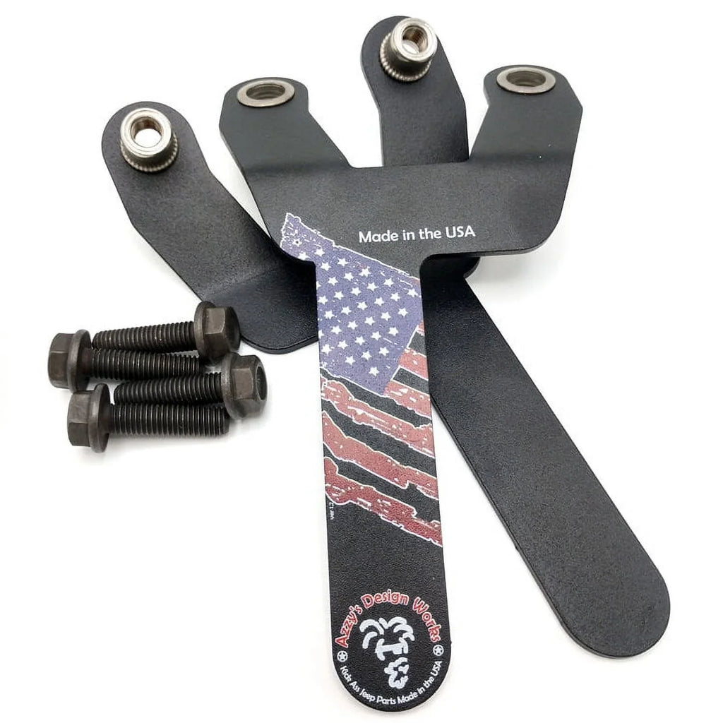 Kit, Mount Rear Cherokee USA Shock Nut fits the Made Flag XJ, Deluxe Upper Jeep in