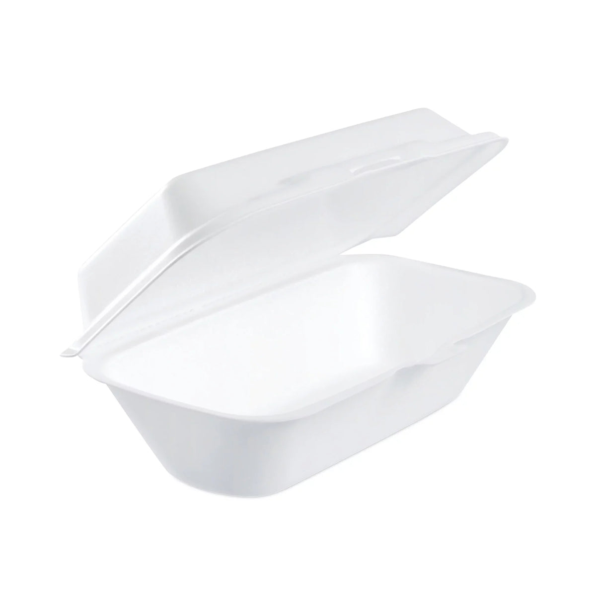 4 Removable Lid, Bags/Carton Dart 5.3 Container, -DCC99HT1R Lid 3.3, with White, Container x 9.8 x Hinged Foam Hoagie 125/Bag,