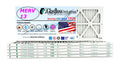 29.5x7/8 USA in MERV (Actual Glasfloss Made -Qty:6 - inch) Air Filter 13 x Size: - Furnace - 12x30x1 11.5