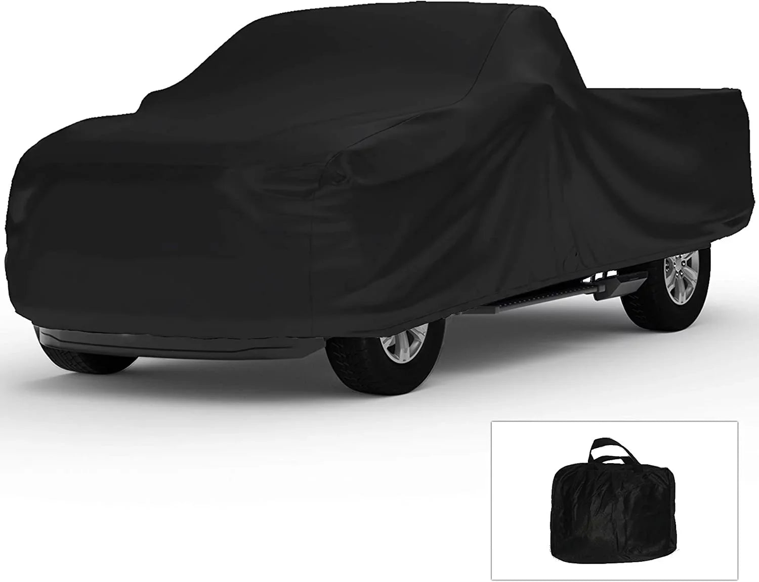 Black 6.25 Bag Keep - - 2500 Material Foot Compatible Cover Ultra Ram - Storage Indoor Bed 2006-2009 Indoor Includes Dodge Use Vehicle Soft Between Truck with - Satin Mega Cab, Looking