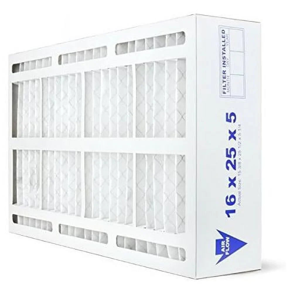 2-Pack, 16X25x5 HVAC The In 11 MERV Air Replacement For Amana Made Furnace AMP--1056, Filter Goodman Allergy -1056 AC
