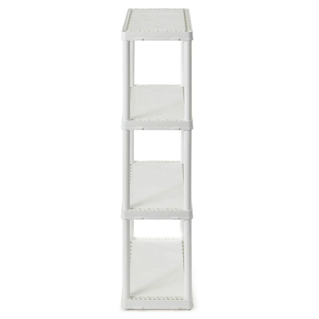 Set Height Unit, Living White Shelf (2 Light Pack) 4 Storage Gracious Duty