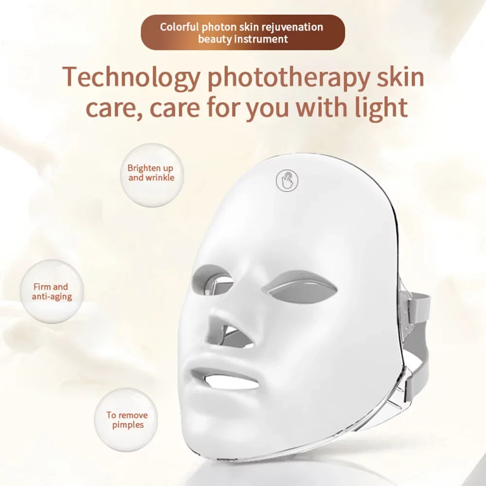 Lamp for Rejuvenation Beauty LED Rechargeable with 90 Photon Instrument Yabuy Colorful