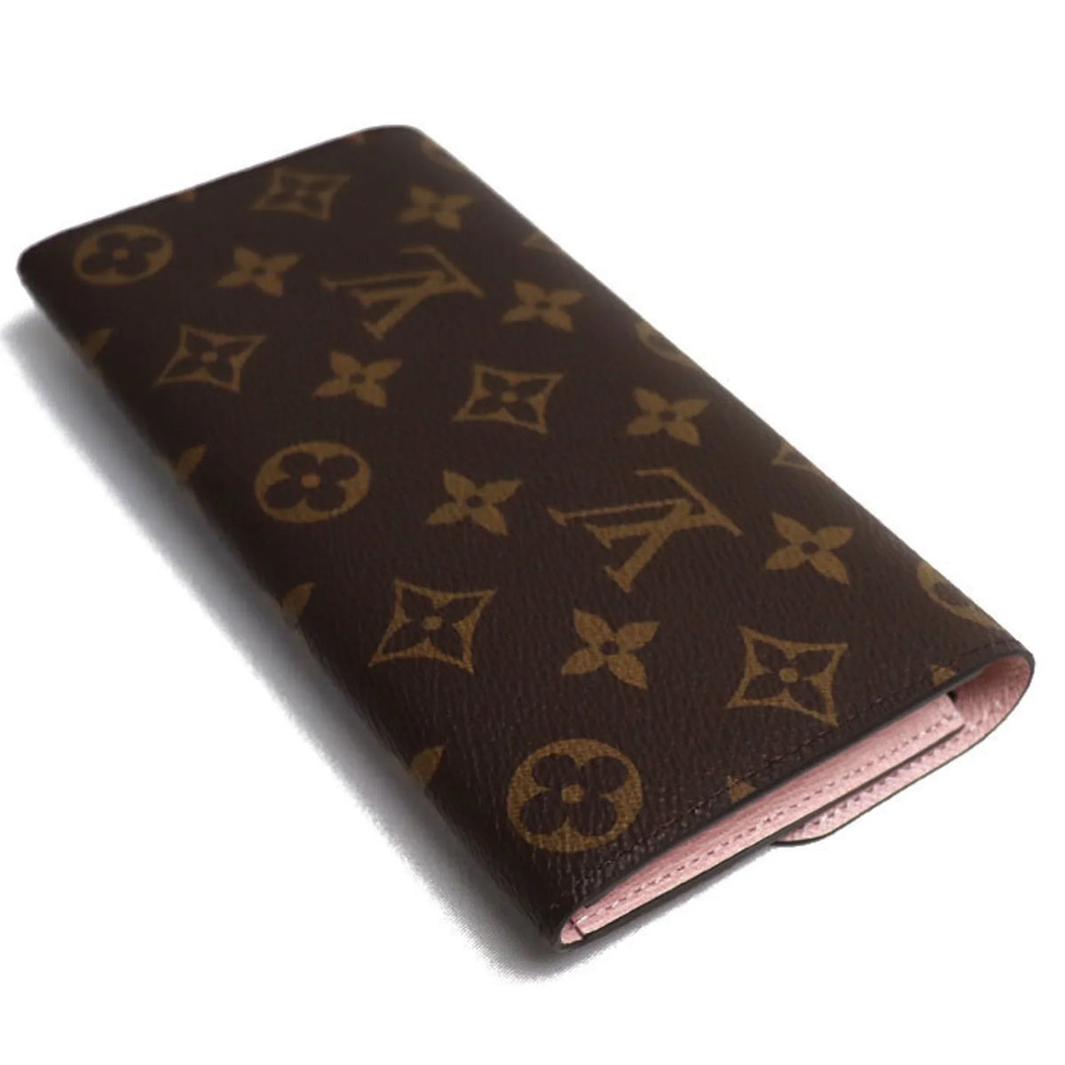 LOUIS Pre-Owned Monogram Long Wallet IC Ballerine M61289 Women's Rose (Good) Portefeuil VUITTON Emily