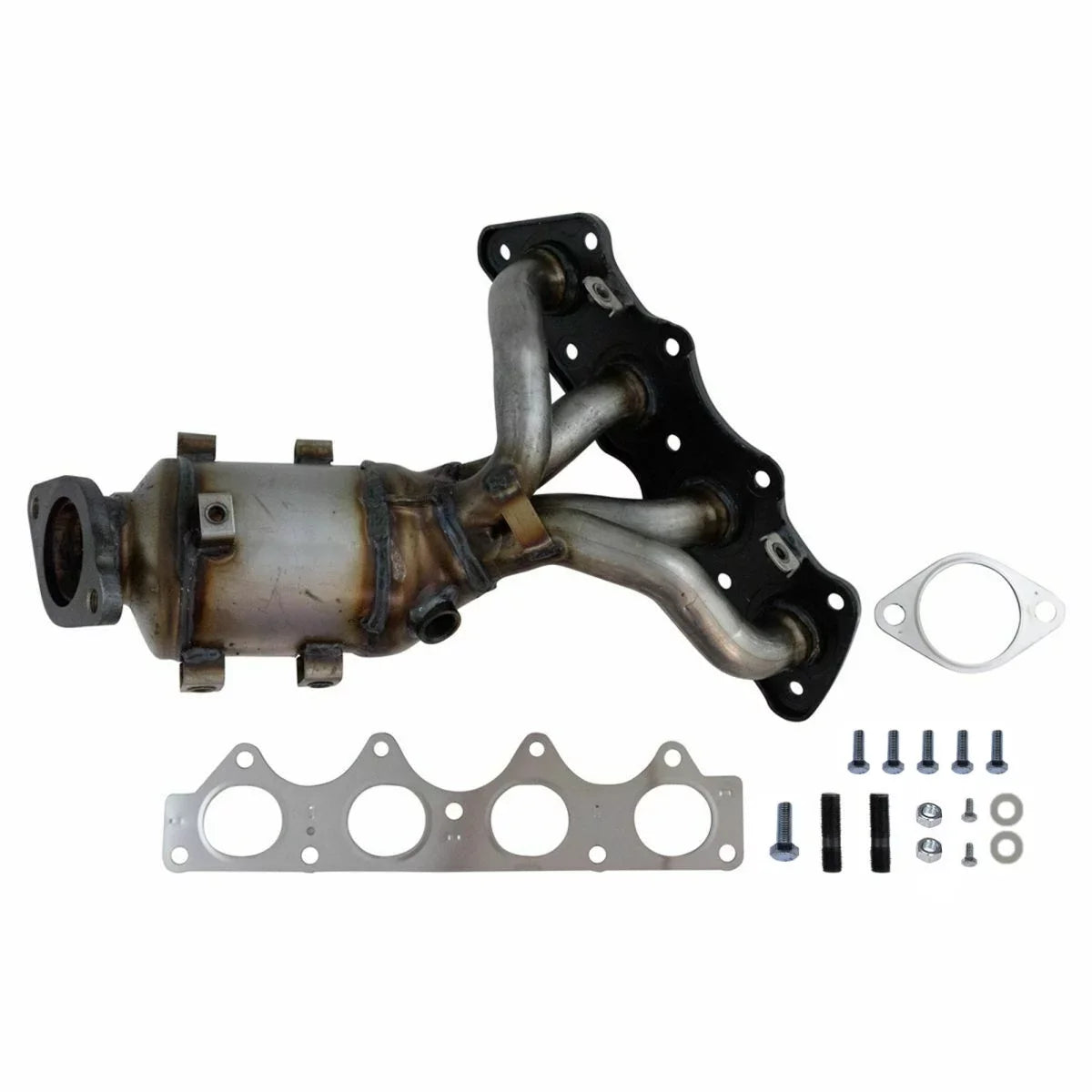 Rio Veloster for Replacement Exhaust 2019 (EPA FWD 2012 2018 EMCC774893 2011-2019 Converter Manifold 2015 2013 1.6L 2017 Kia AutoShack Catalytic 2016 Hyundai Compliant) Accent Soul 2014 2012-2017