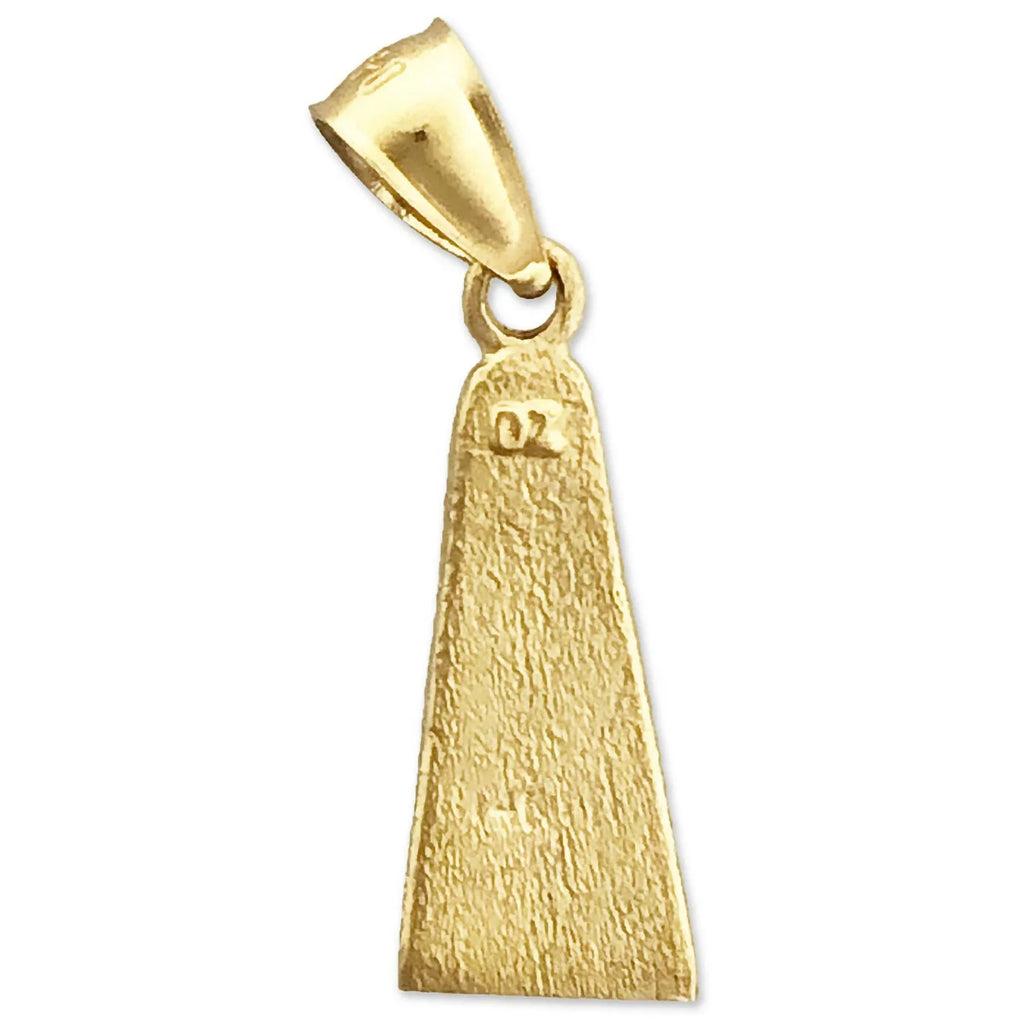 Snorkel 14K Gold Charm Fin