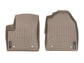 Row Passenger), Custom & Fit Ford Transit Connect Tan compatible (Driver with FloorLiners WeatherTech 1st - 2009-2013