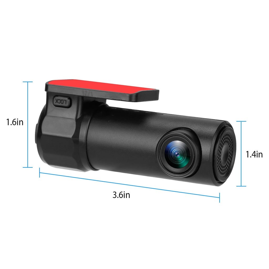 170¡ã Looping WiFi 1080P Lighter iMounTEK HD with Recording Recorder App Cable Car Dash DVR G-sensor Cigarette 11.2ft Camera Cam Wifi