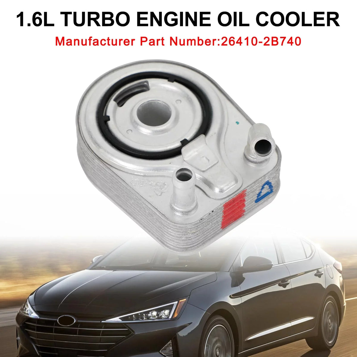 13-20 Sonata Oil Elantra Tucson Engine 1.6L For 26410-2B740 Veloster Kona Cooler