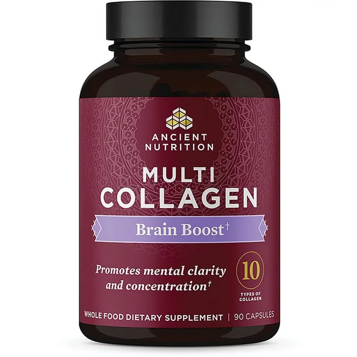 Ancient Collagen 90 Caps Boost Nutrition Multi Brain