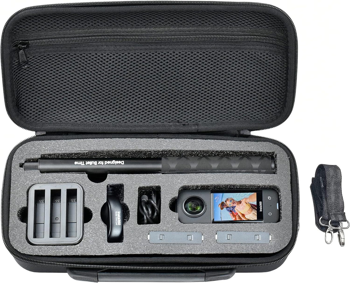 Accessory and for One Camera Bag for X2, Organization One Carry Hard X3 Case Insta360 Shell