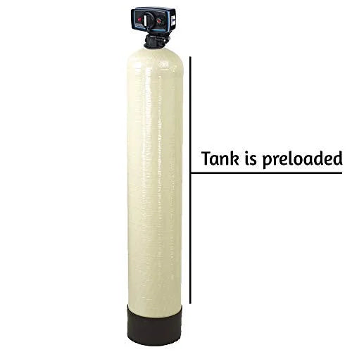 1.5 Black Filter Filter 1, Count Fleck Tank Pack House Carbon Valve, CB1.5-56 5600 Whole System of ft. 1 tank Carbon cu.