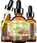 Botanical Face, Sweet Almond Oil. Ml. Oz-60 Pure/Virgin/Unrefined Body. 2 Hair And Beauty For Pressed Organic Cold Carrier 100% Oil