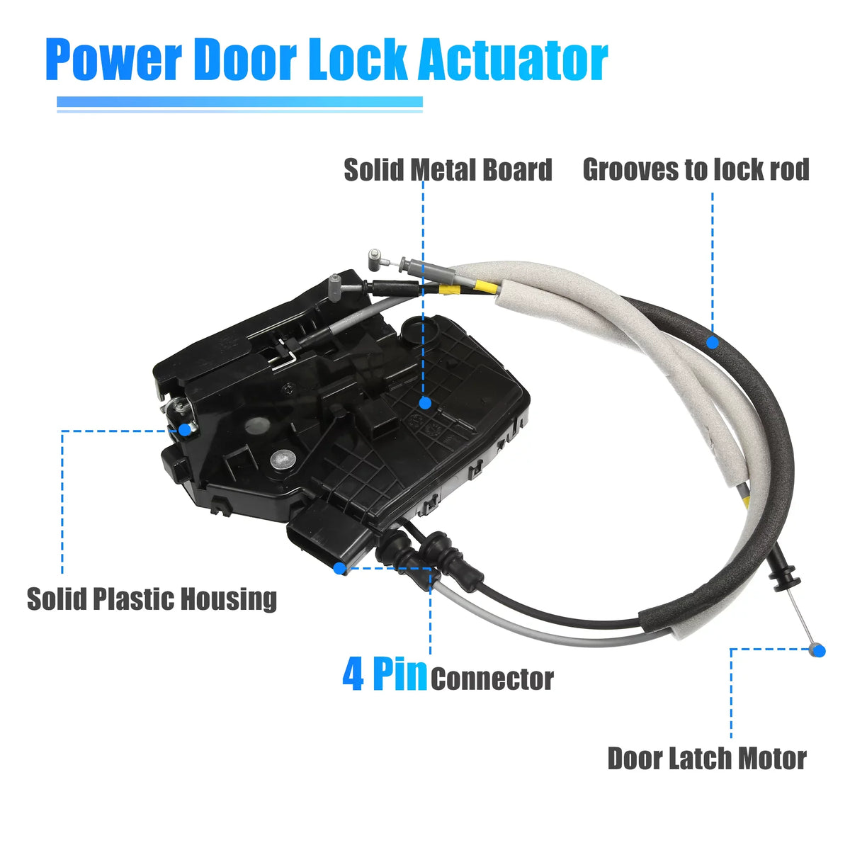 Door Lock Rear Actuator 2017-2020 Elantra Actuator Door Hyundai Right 81420-F2000 for Lock Latch